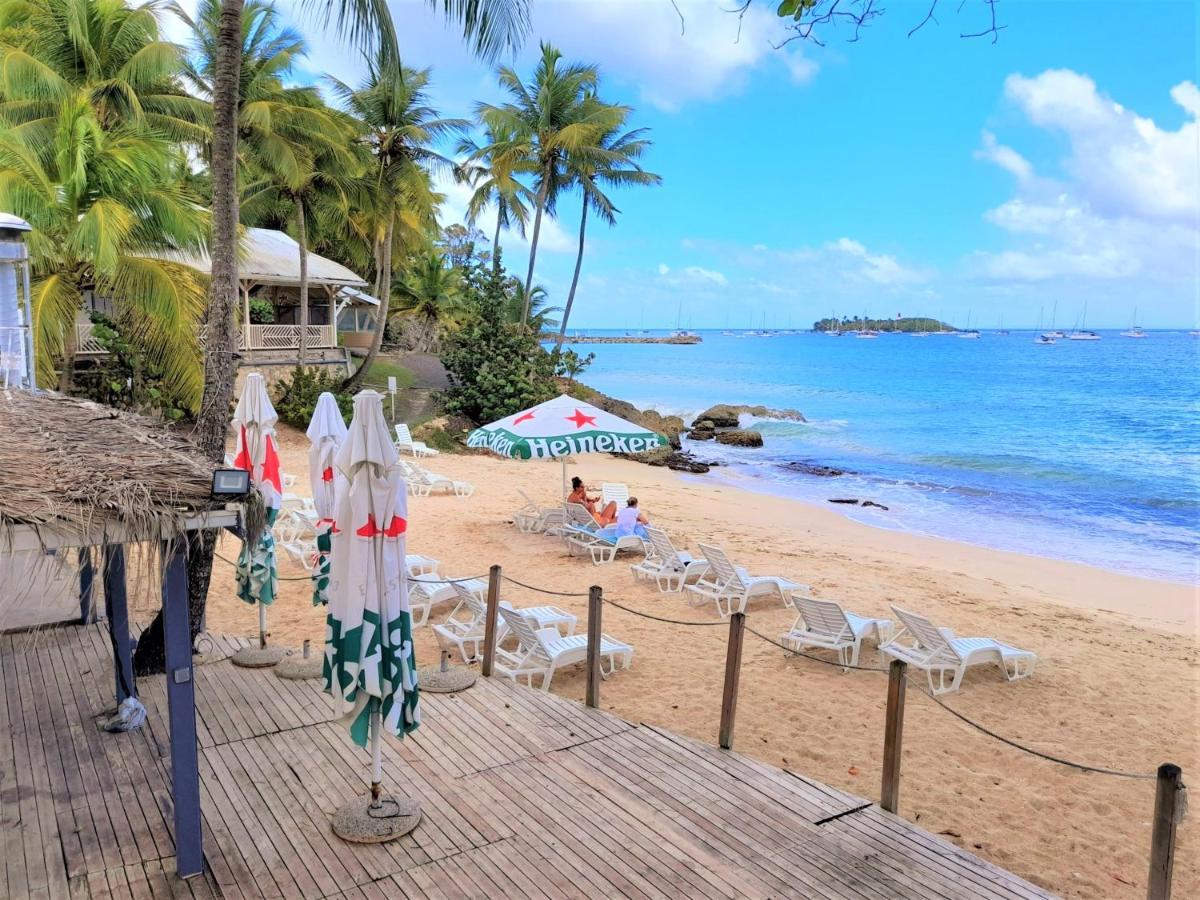 Ilet Bleu Studio Cosy Rdc Vue Mer Et Jardin - Acces Direct Plage 르 고지에 외부 사진